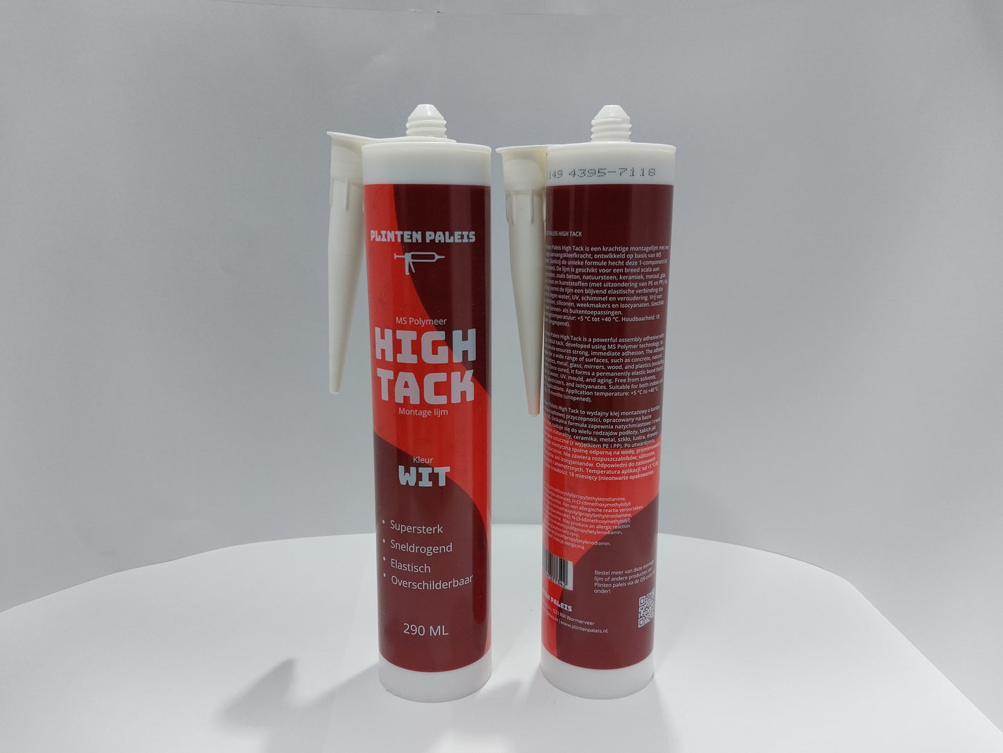 Plinten Paleis High Tack montage lijm kit