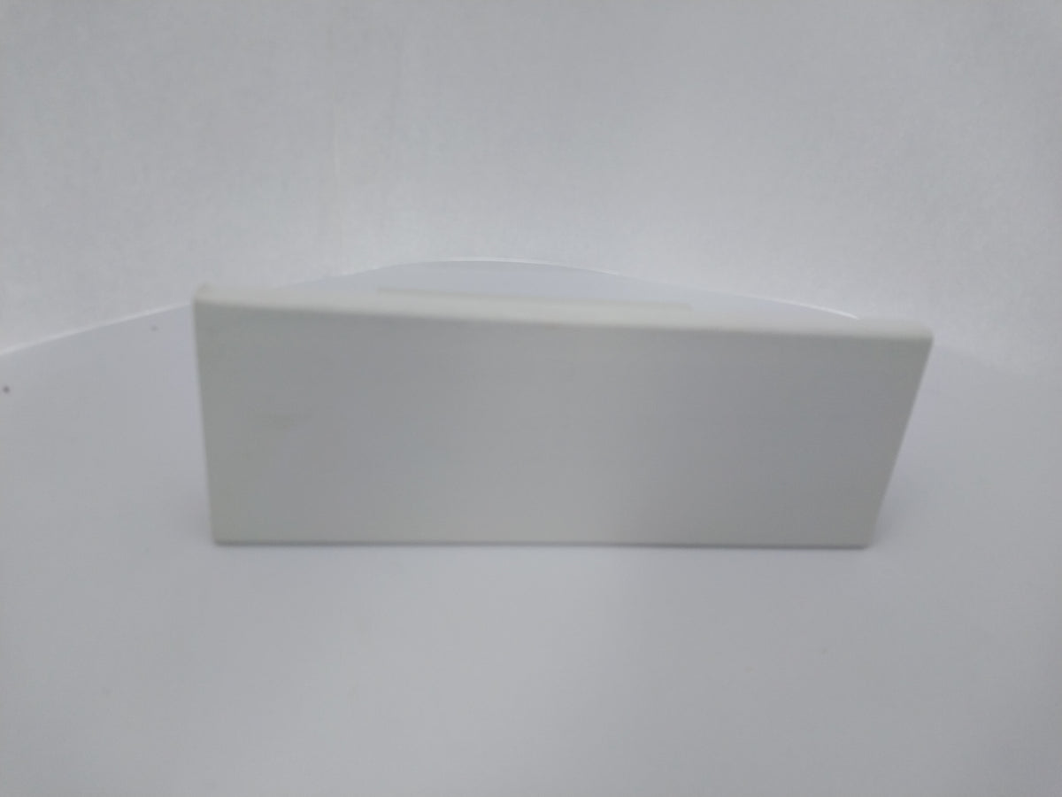 outlet hardhouten plinten 12x70x2400 ral9016 voorgelakt 45x